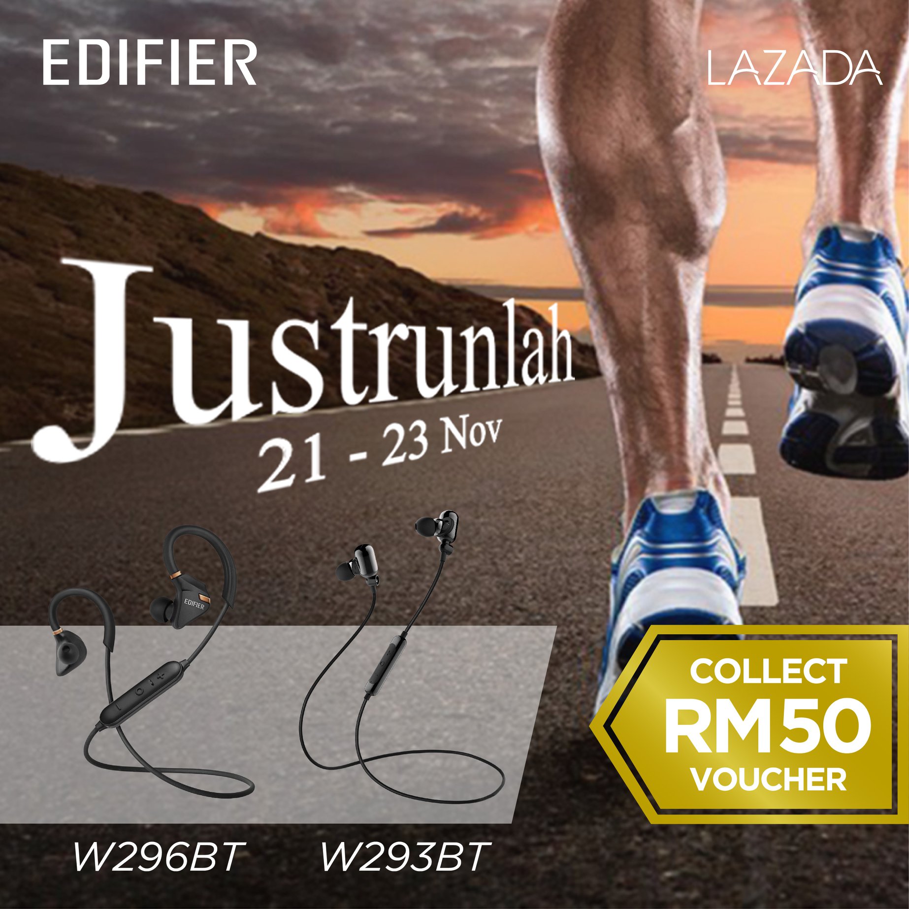 Run! Run! Run! Justrunlah PROMO is here runners..