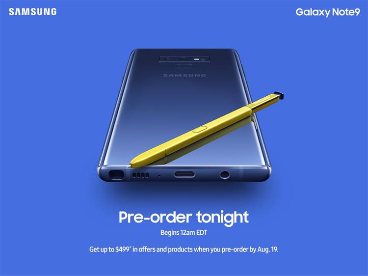 The Galaxy Note 9 with 512GB of storage costs $1,249.99 and $999 for 128GB. You can buy through Samsung’s website or other mobile shops or retailers. More info: https://www.tomtop.com/brands-samsung-978/?aid=sqttseo #PreOrder