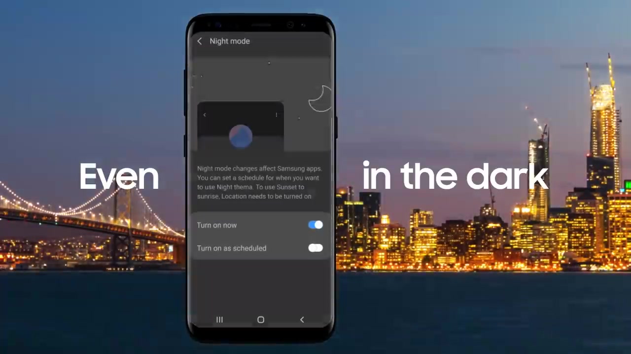 Samsung briefly demoes One UI (video) One UI helps you focus on what really matters to you. With hardware and software working together in harmony, see only what you need,