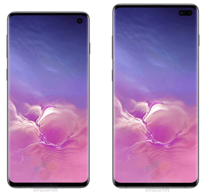 Official Samsunrg Galaxy S10 Renders Leaked Online