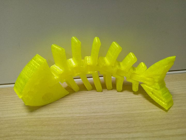 Just finished the printing of our Elite printer with TPU(flexible ) material .