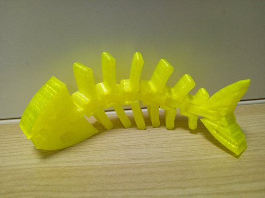 Just finished the printing of our Elite printer with TPU(flexible ) material . machine building size :19*19*18cm 