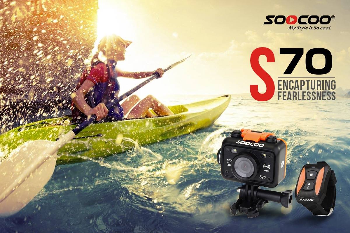 When you know you are fearless, constantly on search for next thrilling, nerve-wrecking activity, an action camera should be your best buddy.  With SooCoo, we offer sophistication in simplicity, affordable option with amazing accompanying accessories. Checkout the latest SooCoo cameras that would be your perfect adventure companion.... For more information on SooCoo cameras.