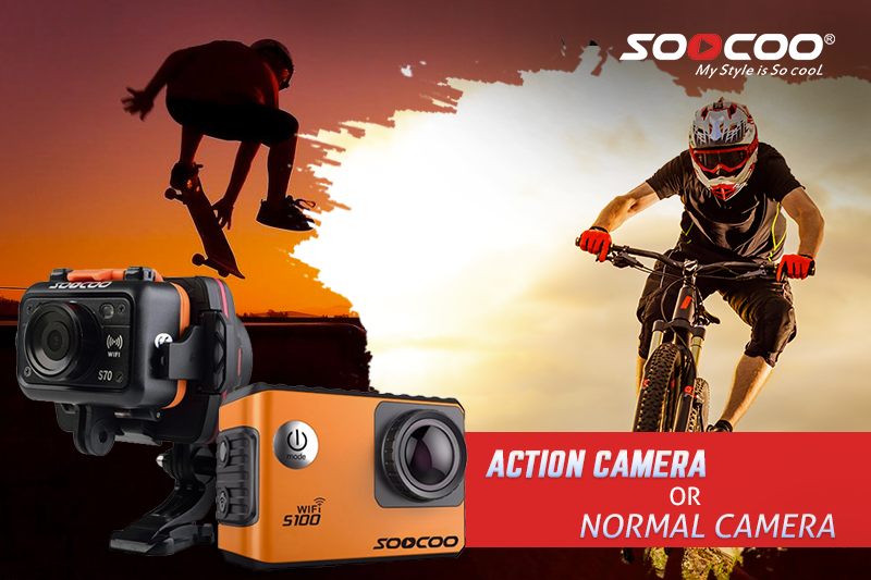 Could you bring your normal Camera during your extreme activities? Or it is better to bring your action camera? 1. Action cameras are lighter