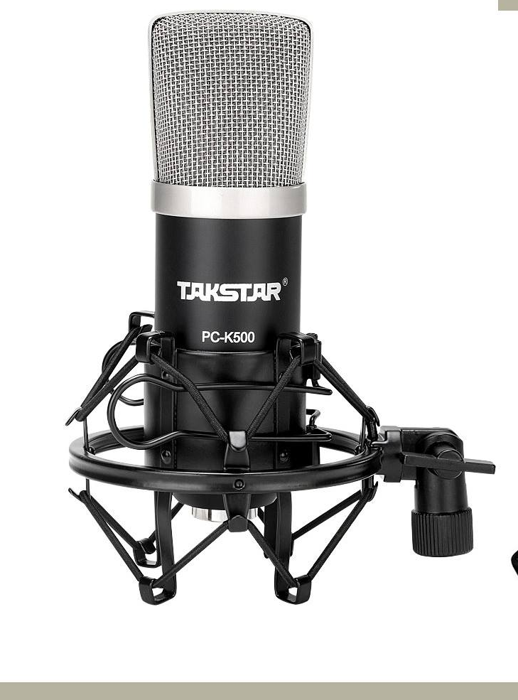 MIC THU  ÂM CHÍNH HÃNG :TAKSTAR  PC - K600