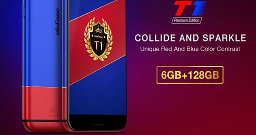 Ulefone T1 Premium Edition 5.5 Inch 6GB RAM 128GB ROM MTK Helio P25 Octa core 4G Smartphone 