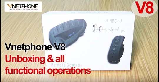 This video is about the unboxing of V8 and a demonstration collection of all functional operations.