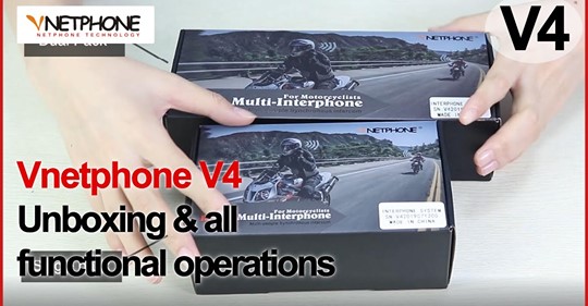 This video is about the unboxing of V4 and a demonstration collection of all functional operations.