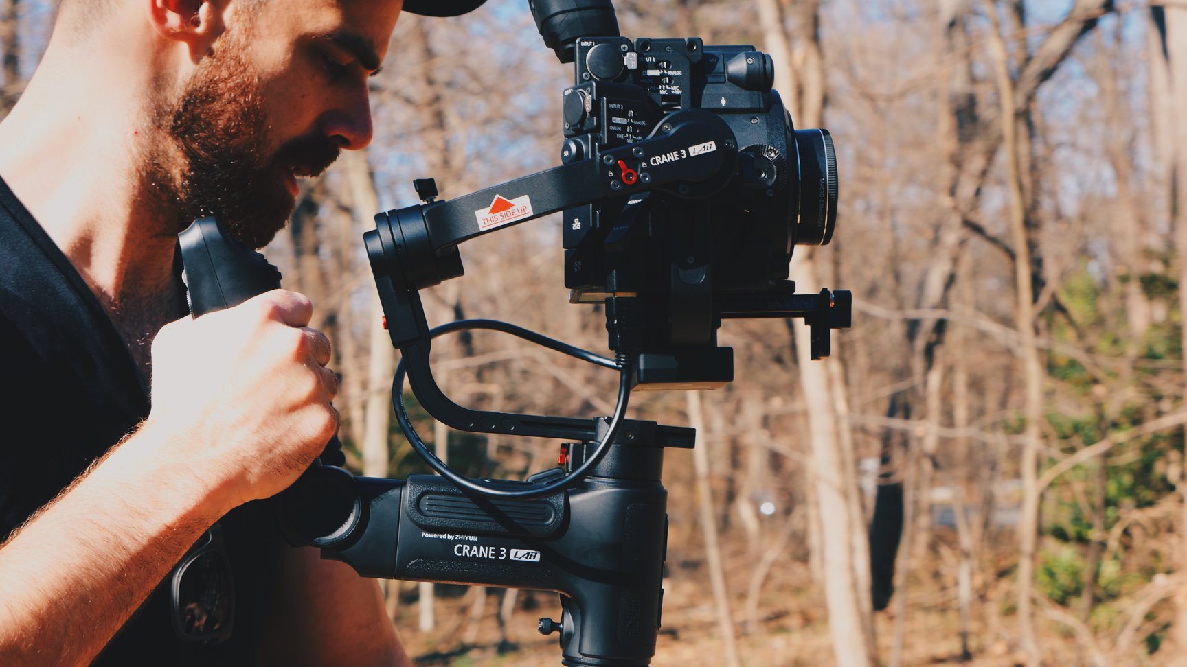 Shooting in the forest #Zhiyun #Crane3LAB