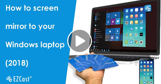 Do you know you can turn your Windows laptop into an EZCast receiver?