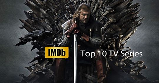 Top 10 TV series on IMDb! 