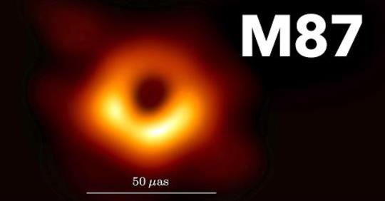 Do you know the M87 #blackhole is so far away that taking a photo of the #realblackhole is like taking an image of a DVD from the surface of the moon?