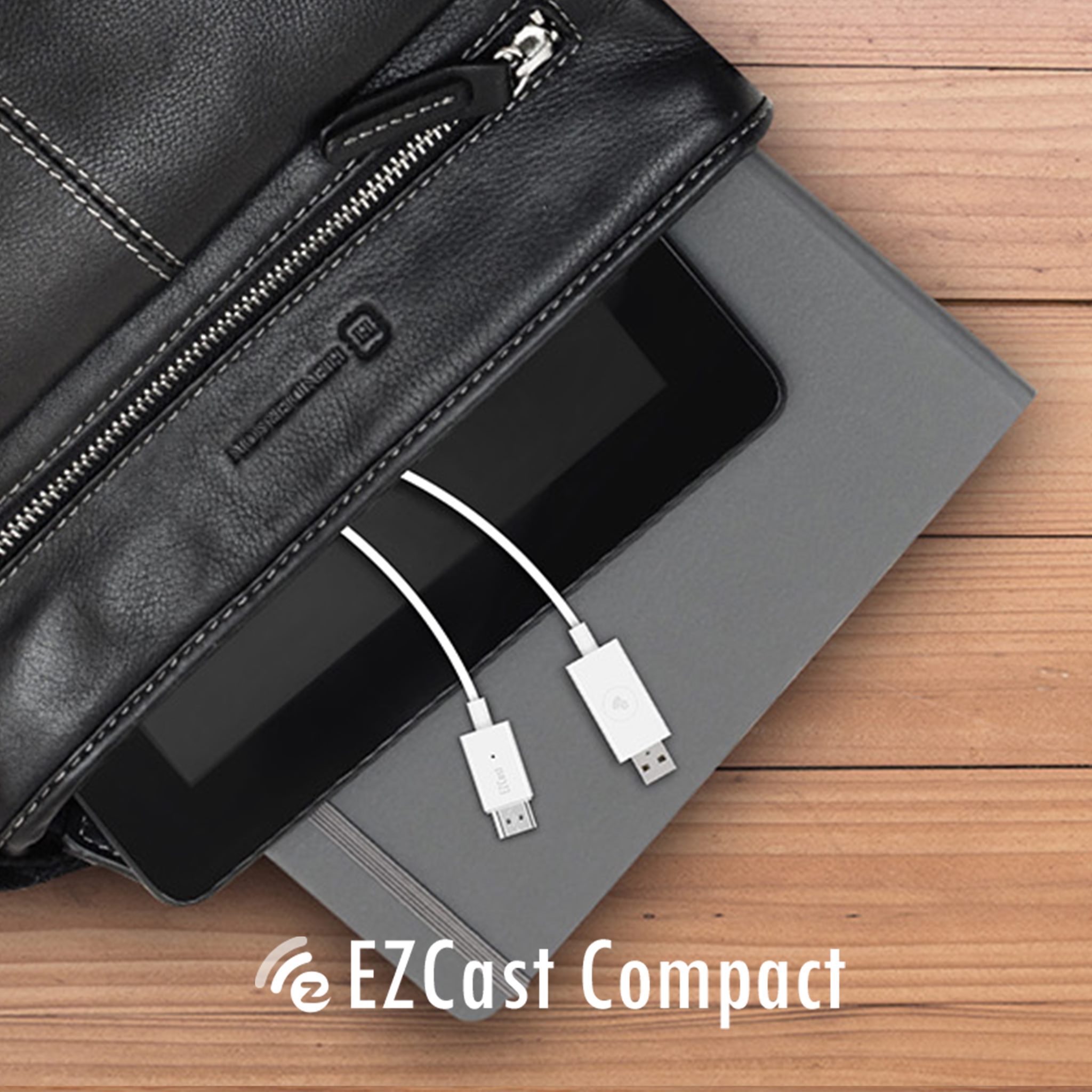 Small and portable with no excess wires.