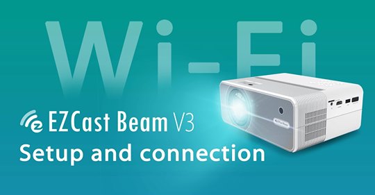 EZCast Beam V3 is a Wi-Fi projector that supports all popular OS devices to project wirelessly. Learn how to project your mobile through EZCast Beam V3 wirelessly! www.tomtop.com