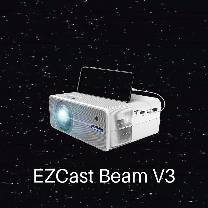 Check out ways to transform your space into a starry night! Reflect the galaxy with EZCast Beam V3 projector!