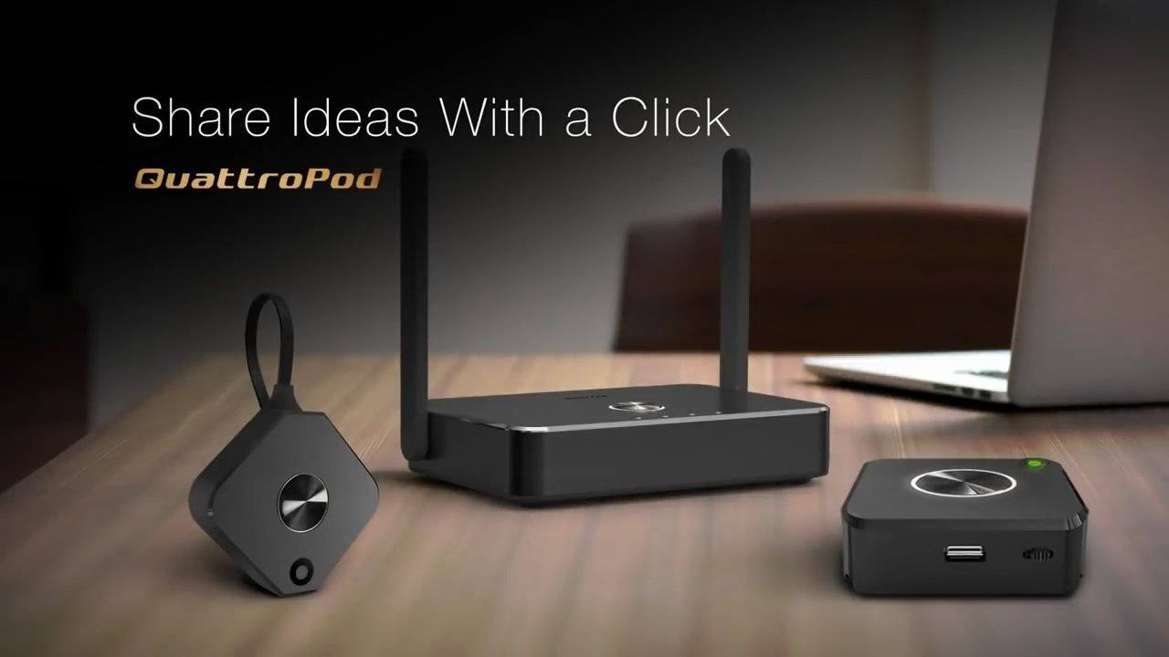 QuattroPod is the most convenient wireless presentation solution you have ever seen. It supports plug and plays to any of your smart devices, whether you use an iPhone, iPad, Android, Windows, Mac, you can cast wireless presentations to the HDTV or projector with a single click. Learn more about QuattroPod: www.tomtop.com