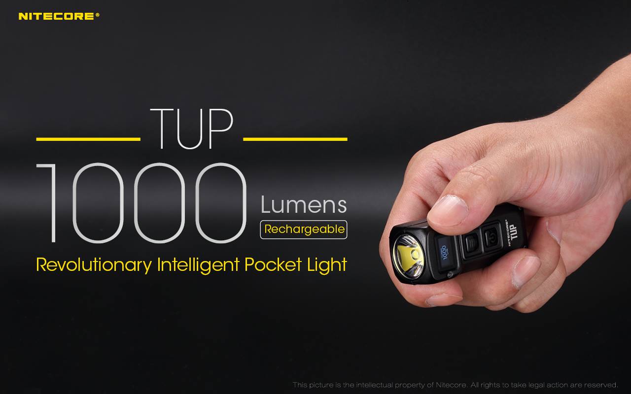 The Revolutionary Intelligent Pocket Light NITECORE TUP is Launched Now