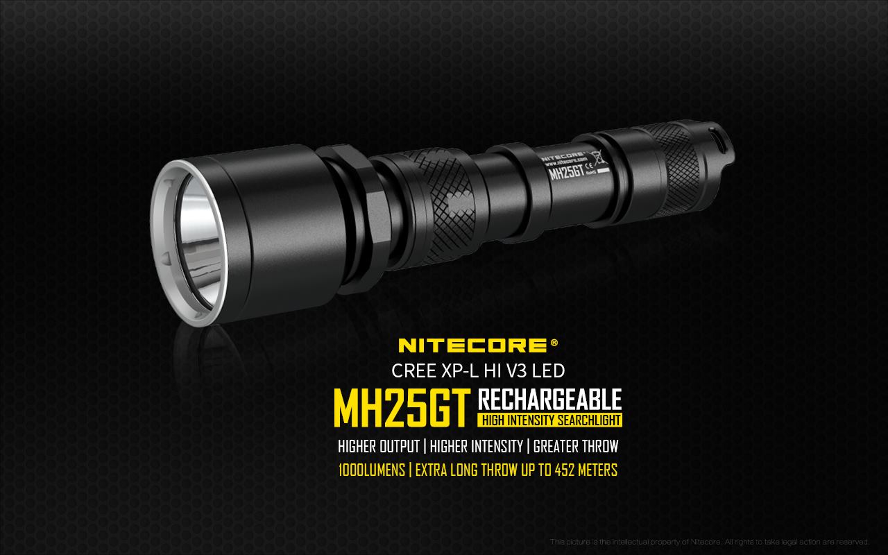 MH25GT| Rechargeable High Intensity Searchlight ⭕️Max output of 1000 lumens