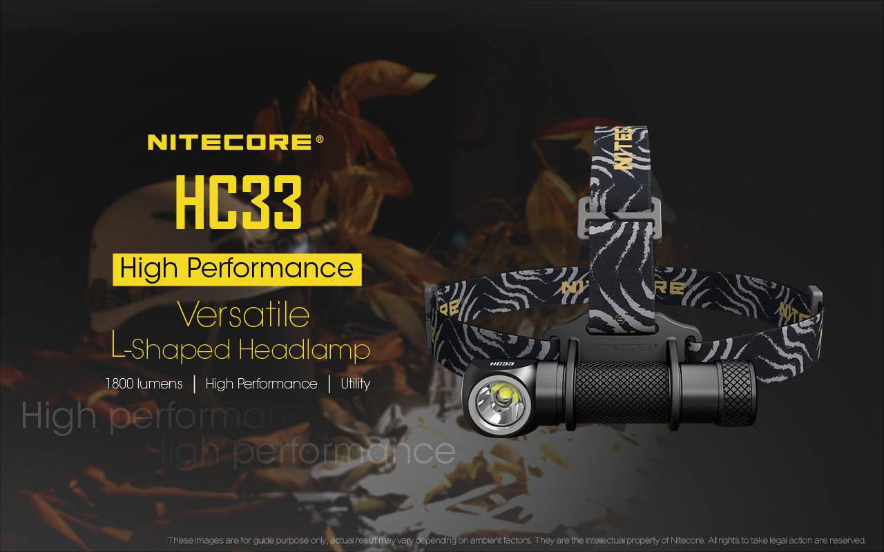 HC33 | High-performance Versatile L-shaped headlamp ⭕️High output with 1800 lumens.