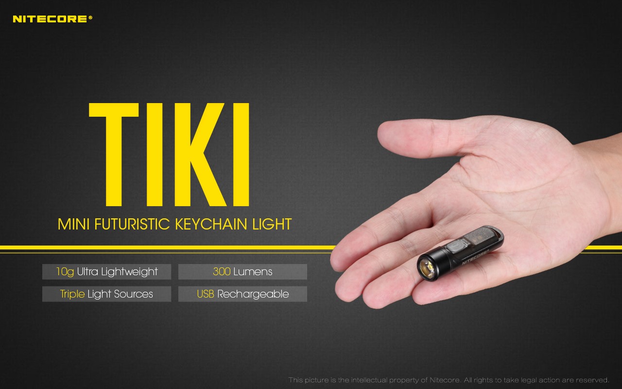 🔥New Release🔥 TIKI - Mini Futuristic Keychain Light