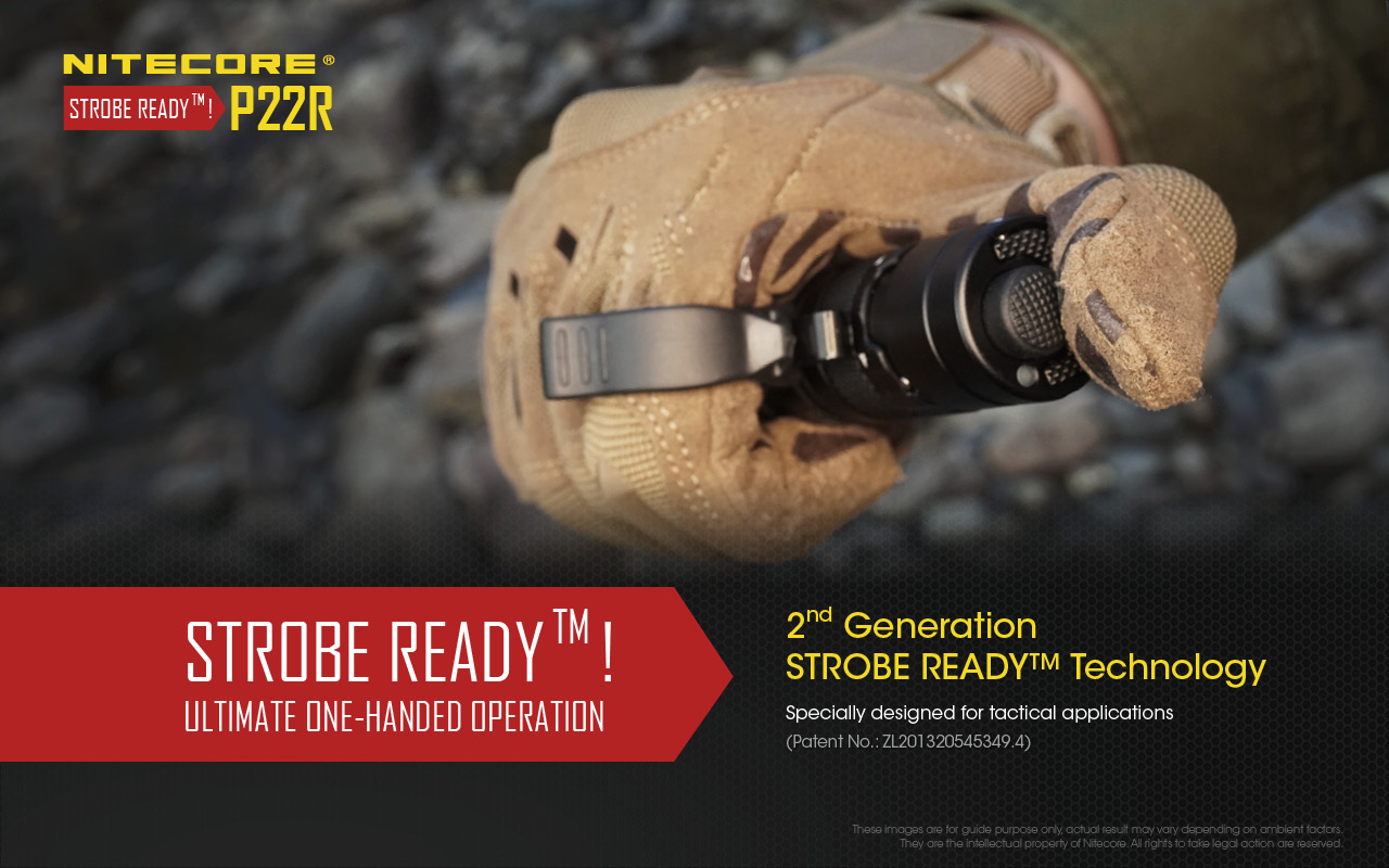 One-click to dominate, instant to strobe with #P22R