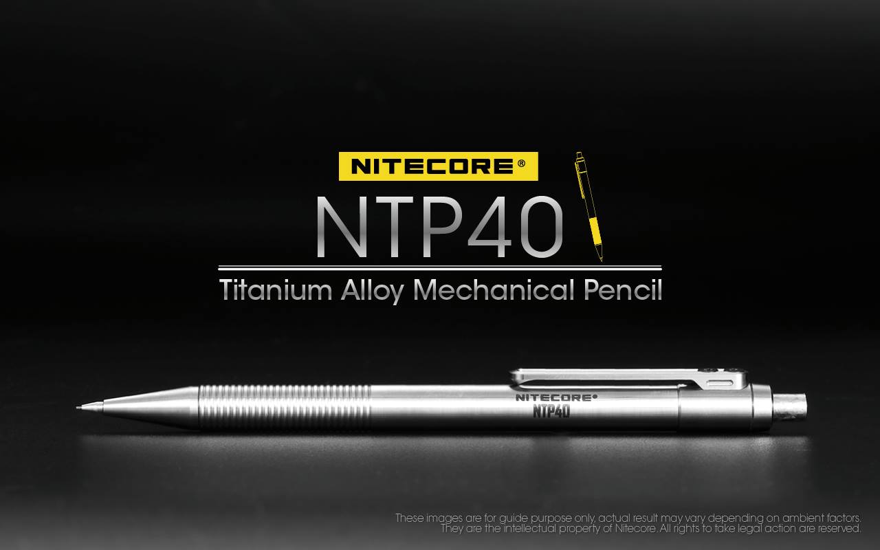 💥NTP40 RELEASE🔥 Titanium Alloy Mechanical Pencil - NTP40 📌CNC machined from the rigid TCA titanium make it more rigid than the normal. ...