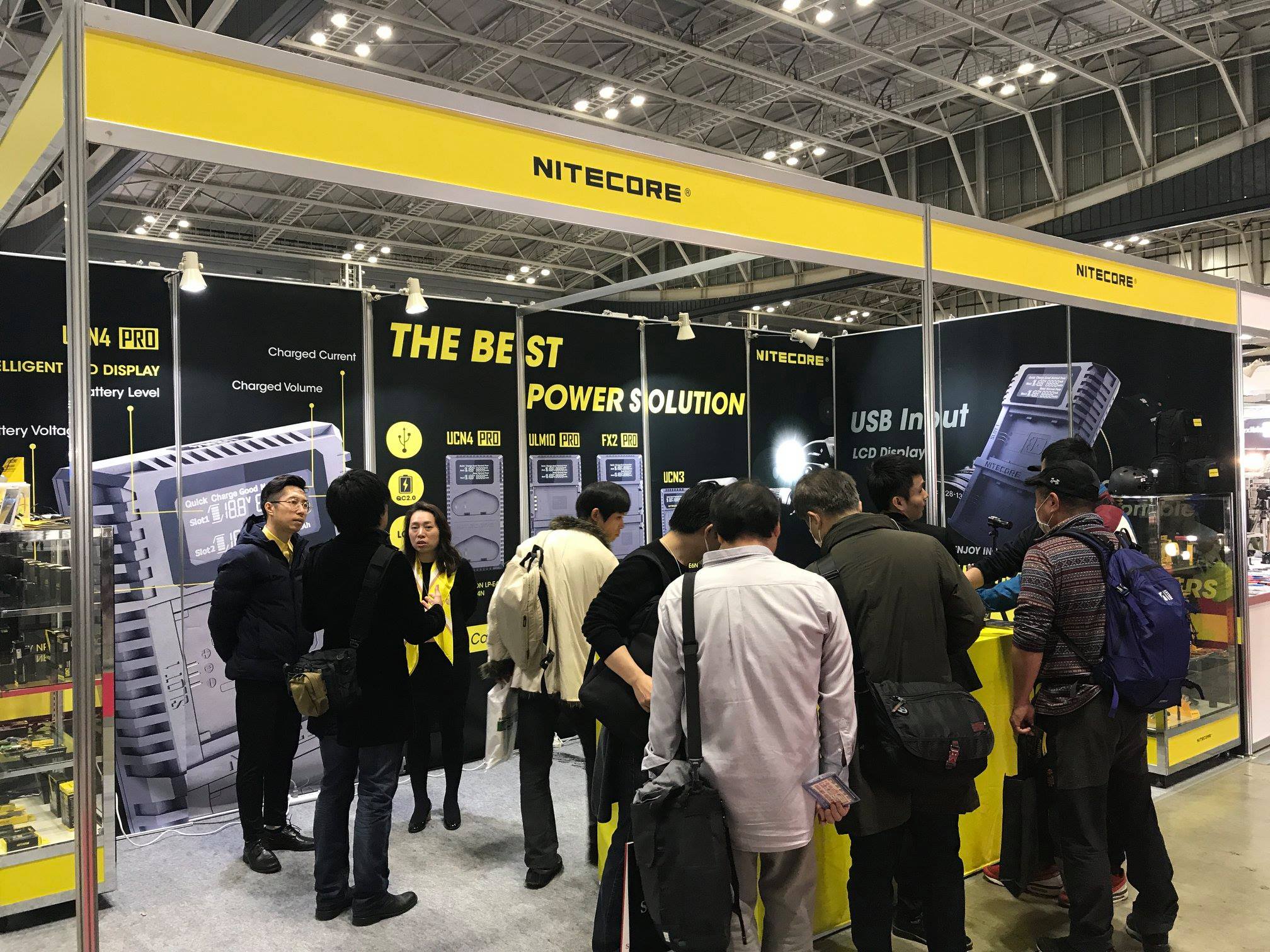 Professional product always get your attention.Nitecore staff on-hand to answer all your question.😇