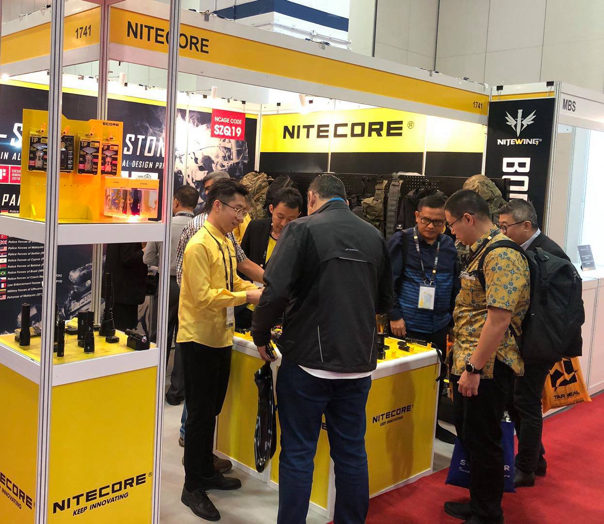 💥Last day of Milipol Asia-Pacific,which is the leading international exhibition dedicated to homeland security in the Asia-Pacific region. Thank you for coming to visit us.It is our big pleasure to exhibit the innovative product to you all. In the future, NITECORE will keep improving and striving to provide advanced and excellent products for customers.