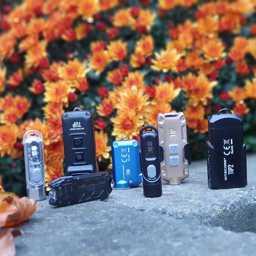 Which one is your favourite? Nitecore keychain light family!! 😁😝