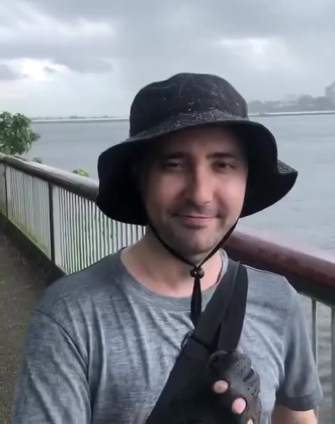 Fearless of the rain when wearing the NDH20 boonie hat