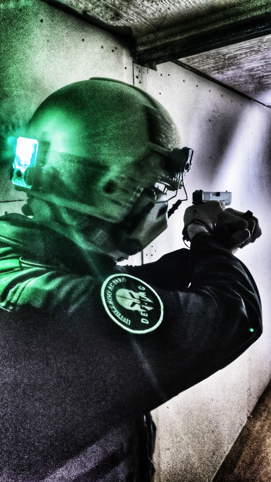 Low Light drill training with Def.Tac. & #NU07LE 