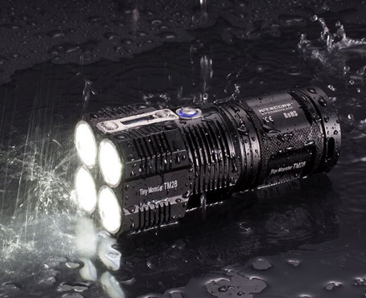 NITECORE TM28 with supreme performance. ⭕️6000 lumens with 655 meters max beam 