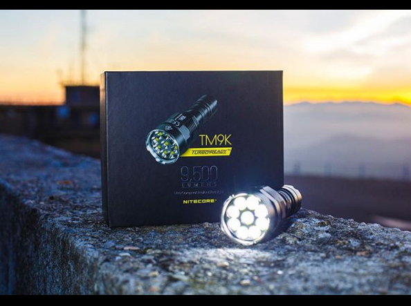 As a trend leader of the new tactics, TM9K is an ultra compact tactical flashlight to emit a max output of 9500 lumens⚡️