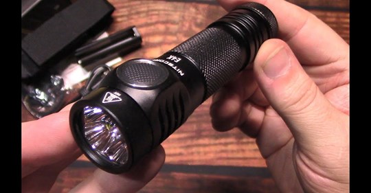 If you are looking for an ultra-high lumens EDC light, E4K should be your choice. "The four Cree XP-L2 LED's provide a large wide flood beam performance. This light can put out 4400 lumens on turbo. This is insane for a small compact light. This is great for EDC too. " Review by Charles BridgTec