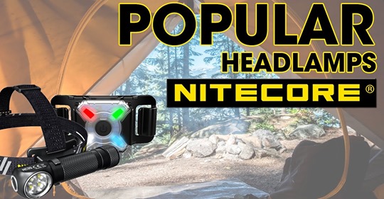 Popular NITECORE Headlamp🔦