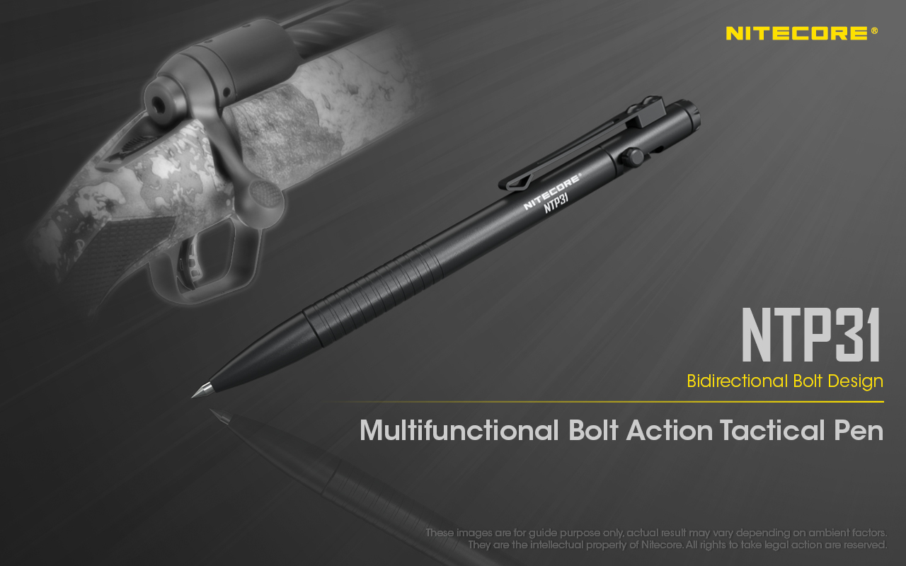 "New product released" The Multifunctional Bolt Action Tactical Pen - NTP31 💥💥