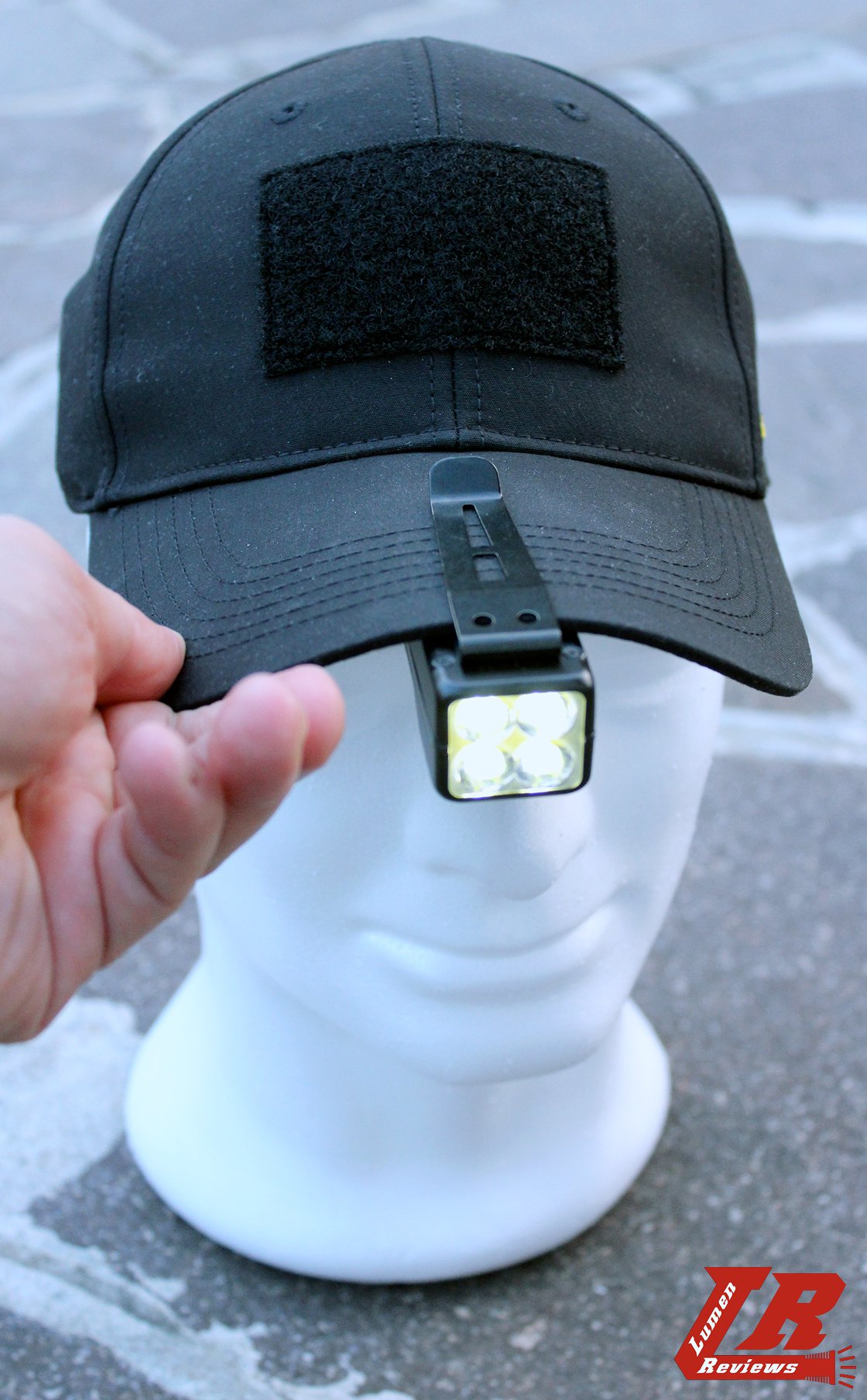 #T4K not just on your fingertip. It also can be attached to the #NDH10 combat cap to be used as a headlamp for hands-free tasks. 