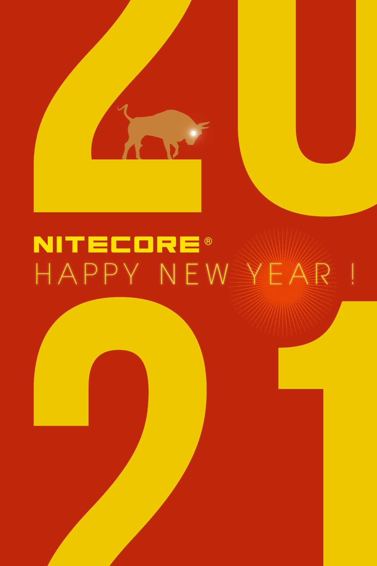 Happy New Year !!! Dear fans.Thank you for supporting us along the way and always share your greatest moment with NITECORE past this years.