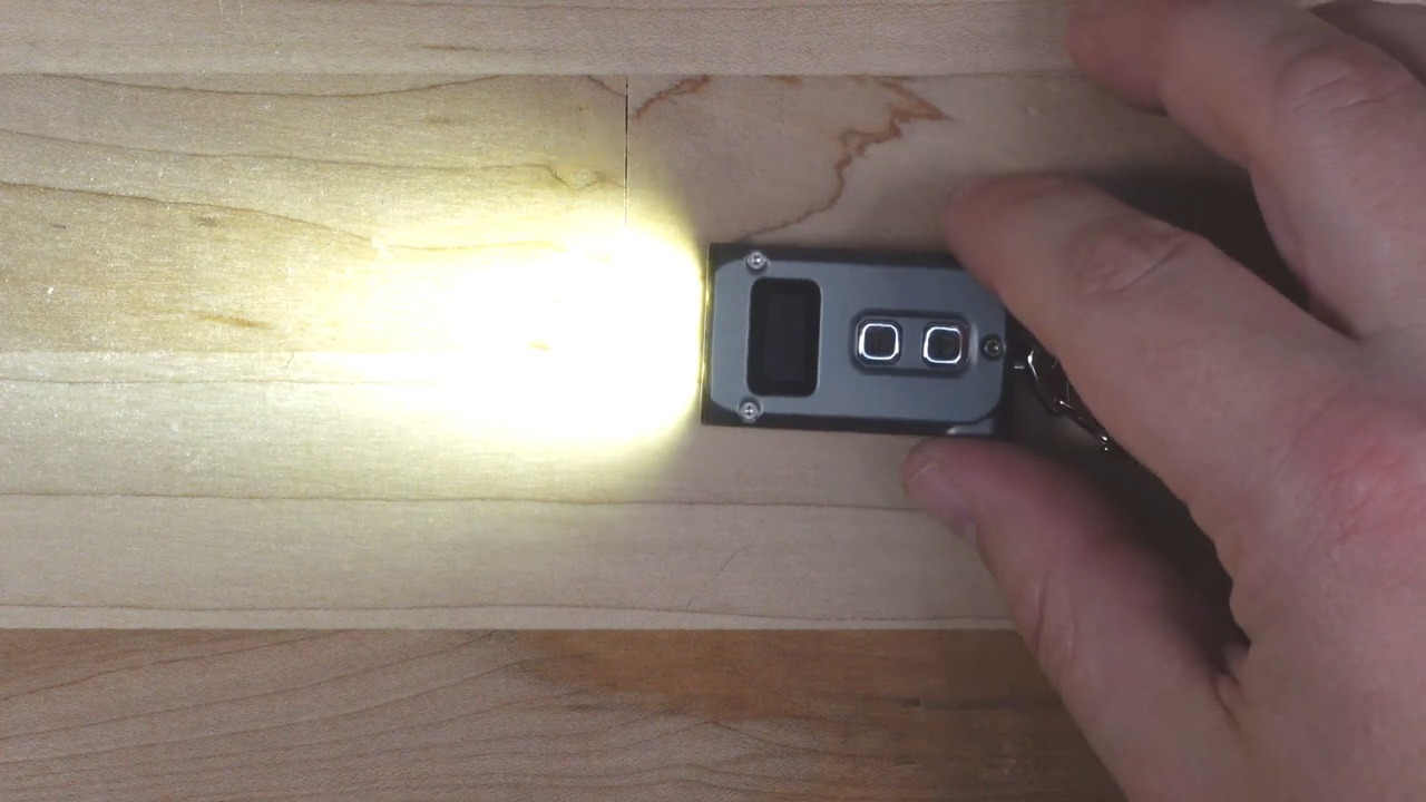 What can A tiny keychain light do?