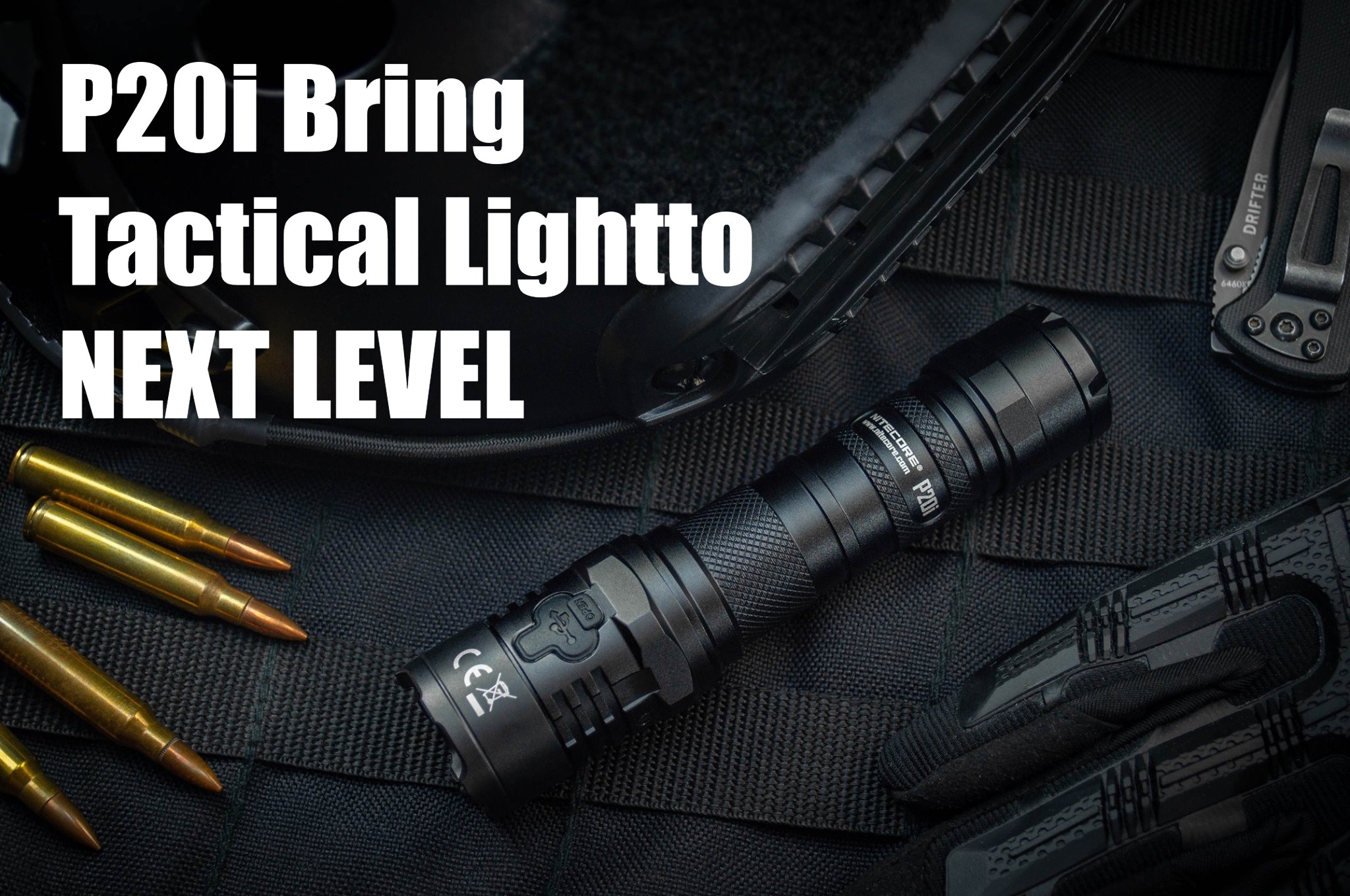 Tactical built with 2 Gen strobe ready and functional design to make your operation smooth.