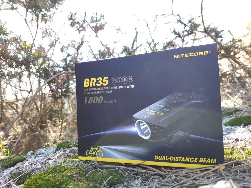 Don't let the dark stop you riding at night. You’re obviously going to need some good lights, here come's the BR35 bike light. 😎😉 