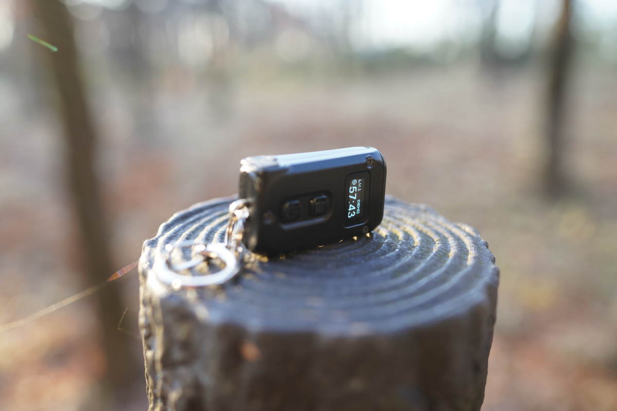 The TINI2 has 500 lumens output, OLED display, powerful functions in such a tiny body!