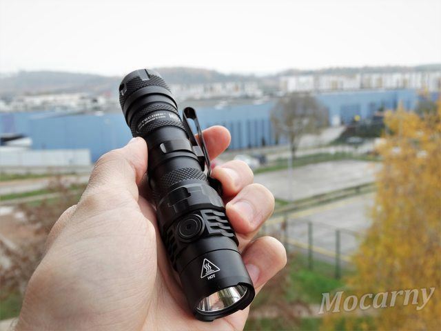 The Nitecore MH12S flashlight gives you high output, battery flexibility, and an intuitive user interface in a sturdy and compact package. 😉