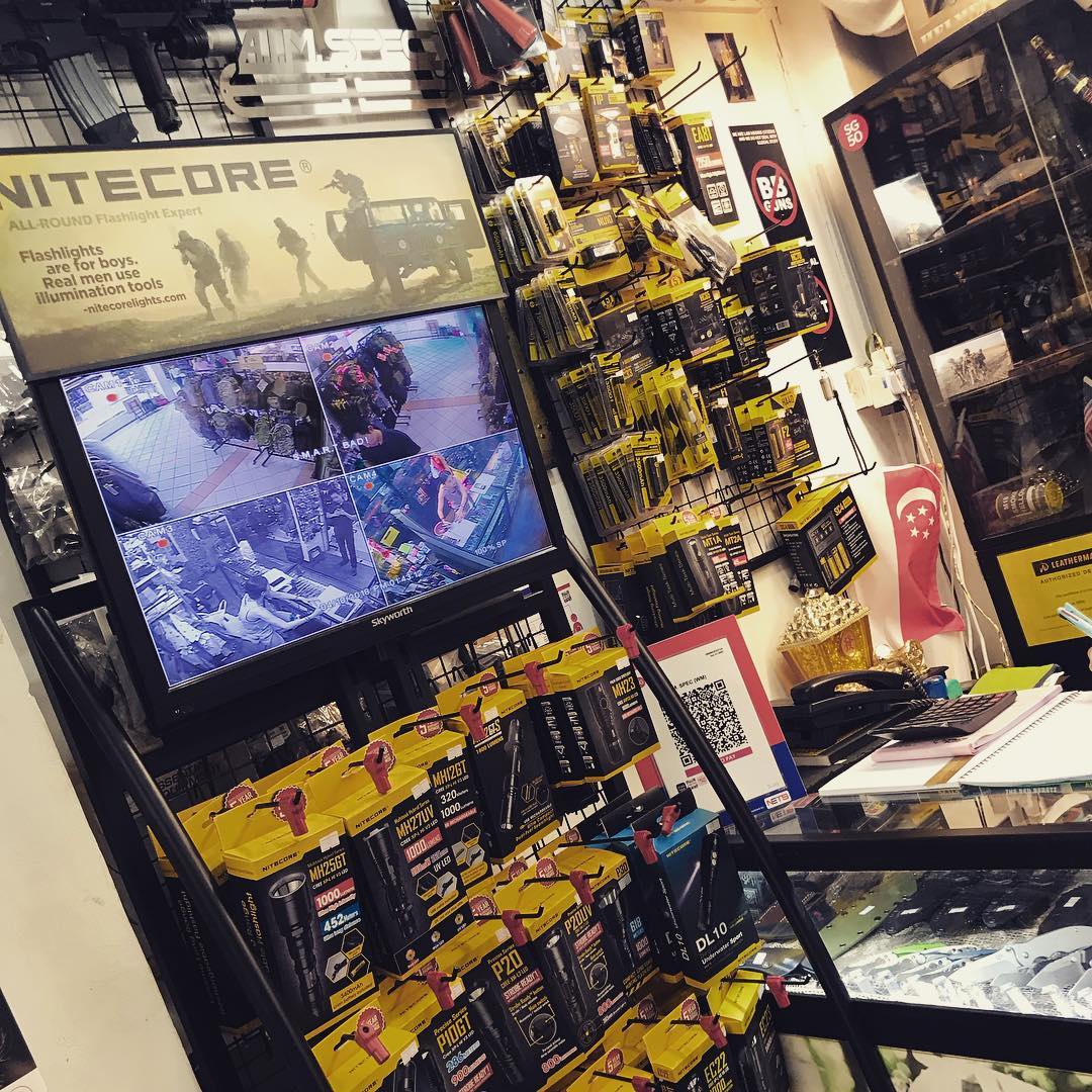 For those that prefer to try before you buy from shop, AIMSPEC has been retailing Nitecore for years and have one of the largest range of lights.  Do pop by to check out their other brands as well like raidops and their amazing collection of knives and blades.  Owners James and Sara are mostly around and happy to help. ... A.I.M Spec (Walking distance from Lavender MRT / Nicoll Highway MRT)