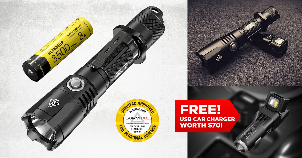 Heading out for night duty operations? Get equipped with the latest Nitecore MH25GTS! 🔥 MH25GTS Tactical Light Launch Promo! 🔥 Hot on the heels of the recently released 1800 lumen P12GTS and MH12GTS, this model rounds out the longer range beam requirements (304m!)