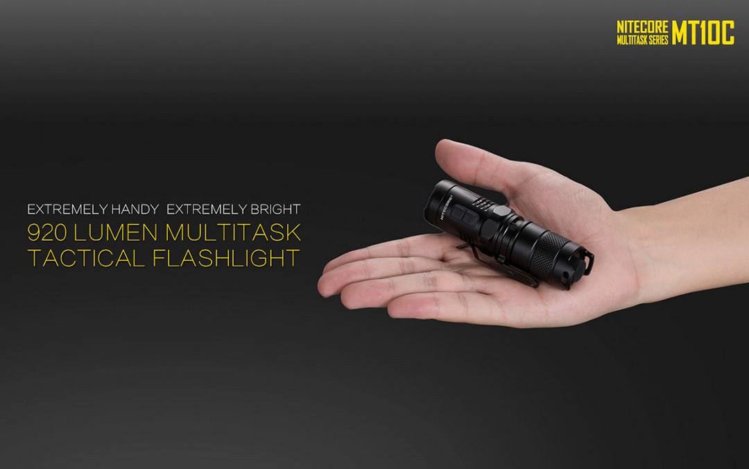 Price drop alert! Pick up the NITECORE MT10C White/Red Everyday Carry Flashlight for only $39.95!