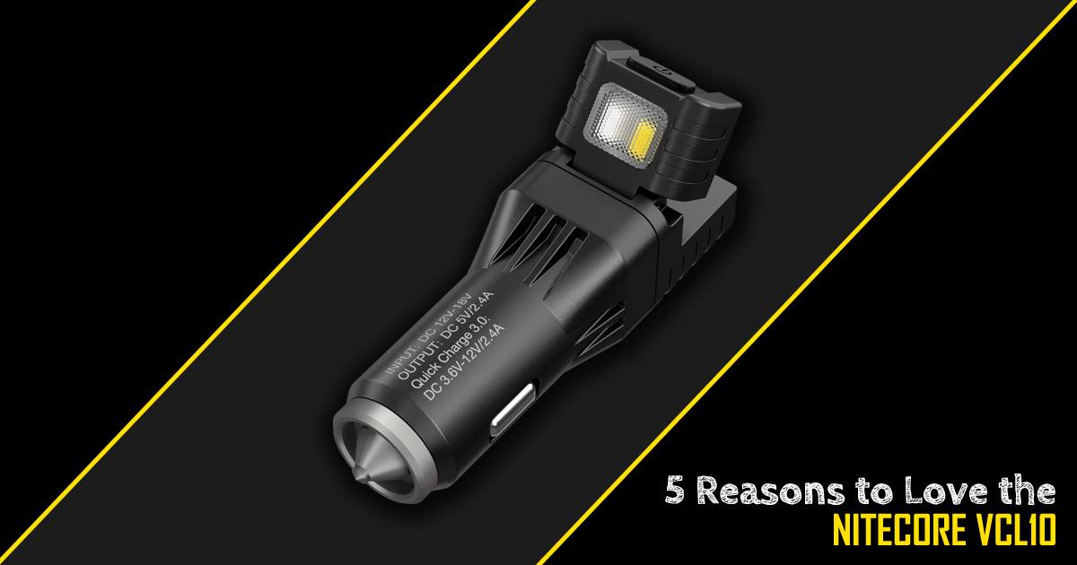 5 Reasons to LOVE the NITECORE VCL10!