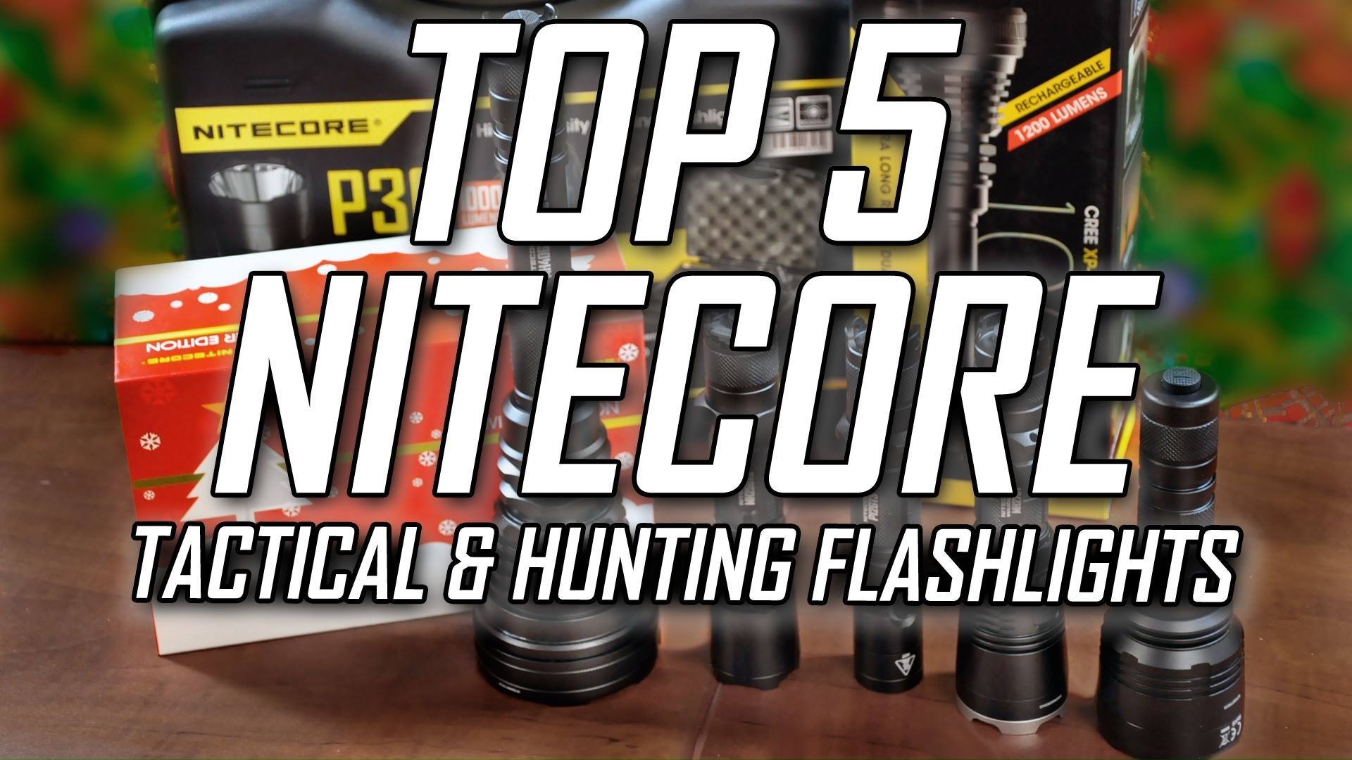 Countdown our Top 5 Tactical & Hunting flashlights from NITECORE and get inspiration to finish up your Christmas shopping! Now through 12/20/2018, the more you spend, the more you save with STOREWIDE coupons!