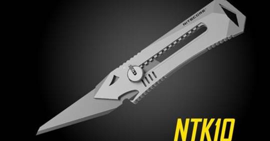 We may be known for our flashlights, but our NTK10 titanium utility knife is EDC-worthy for any knife enthusiast. Don't take our word for it ...