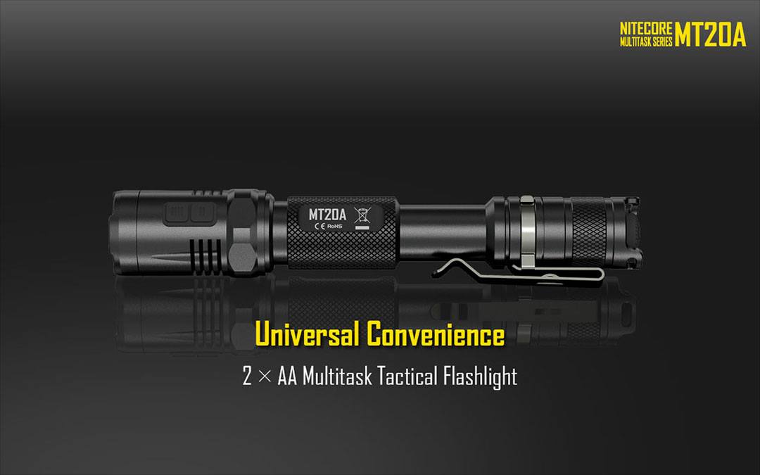 Three quick reasons why we love the NITECORE MT20A for everyday carry: